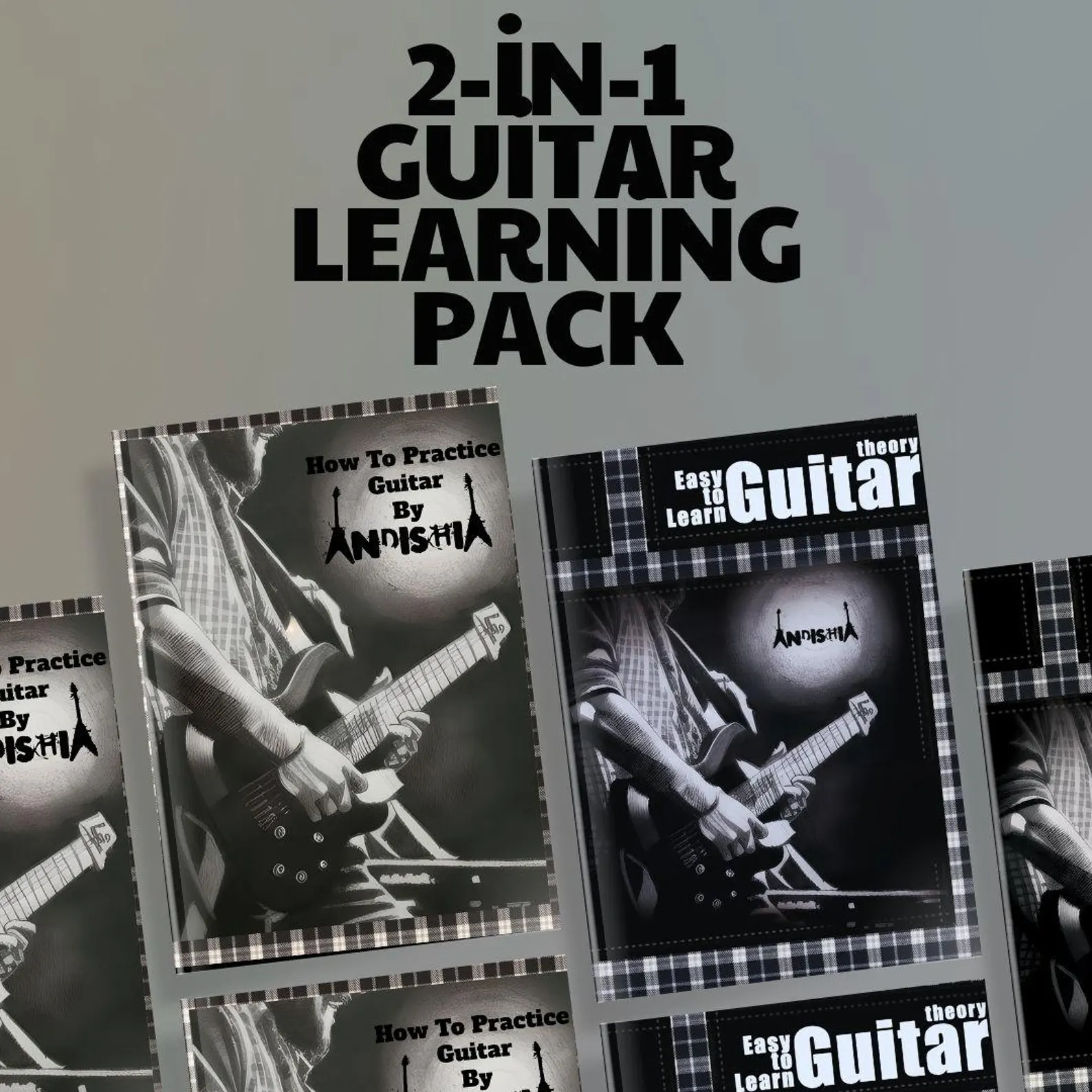 2-in-1 Guitar Learning Pack book cover